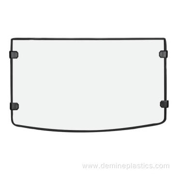 Custom windshield panel clear plastic polycarbonate panel